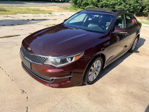 Red 2012 Kia Optima LX