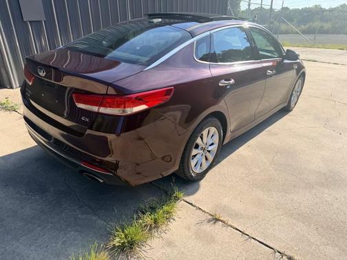 Red 2012 Kia Optima LX