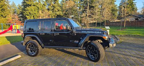 Black 2021 Jeep Wrangler Unlimited 4xe Rubicon