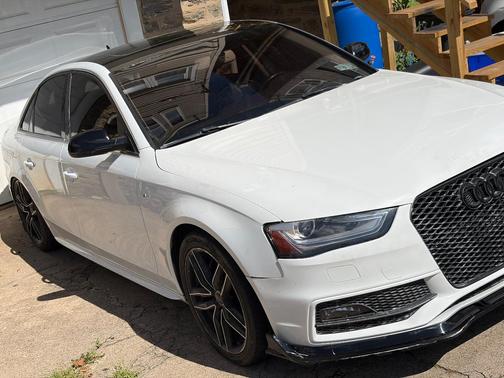 White 2015 Audi A4 2.0T Premium Plus