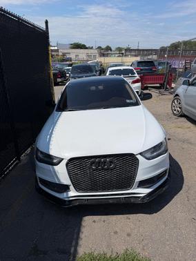 White 2015 Audi A4 2.0T Premium Plus