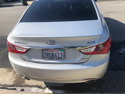 Silver 2011 Hyundai SONATA Limited 2.0T