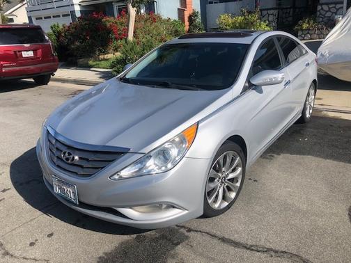 Silver 2011 Hyundai SONATA Limited 2.0T