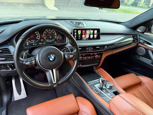 Gray 2018 BMW X6 M Base