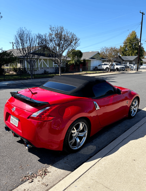 Red 2010 Nissan 370Z Touring
