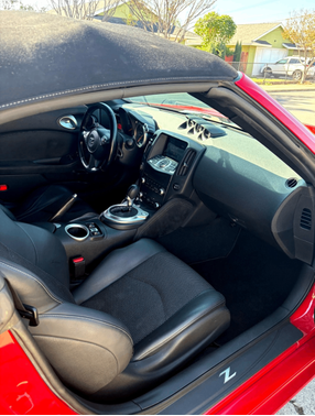 Red 2010 Nissan 370Z Touring