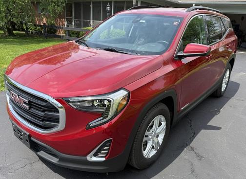 Red 2020 GMC Terrain SLE