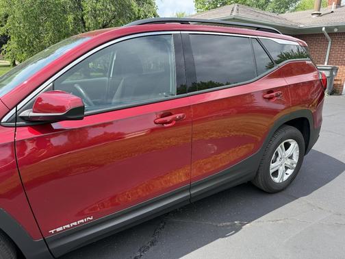 Red 2020 GMC Terrain SLE