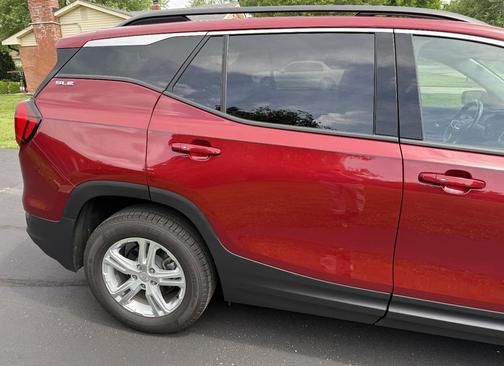 Red 2020 GMC Terrain SLE