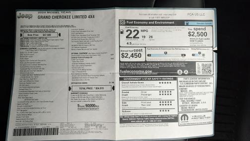 2024 Jeep Grand Cherokee Limited