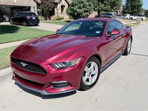 Red 2016 Ford Mustang V6