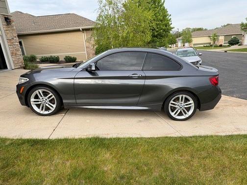 Gray 2017 BMW 230 i