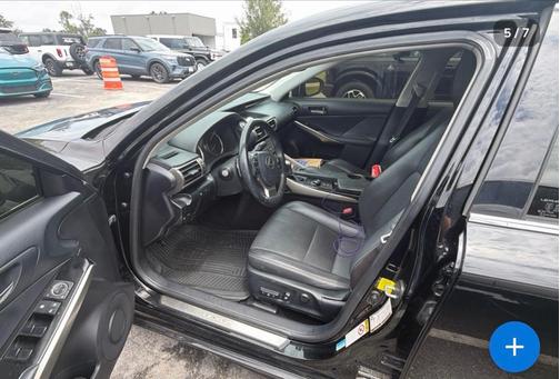 Black 2014 Lexus IS 350 Base