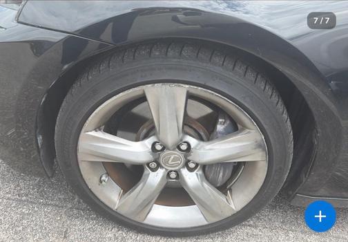 Black 2014 Lexus IS 350 Base