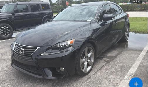 Black 2014 Lexus IS 350 Base