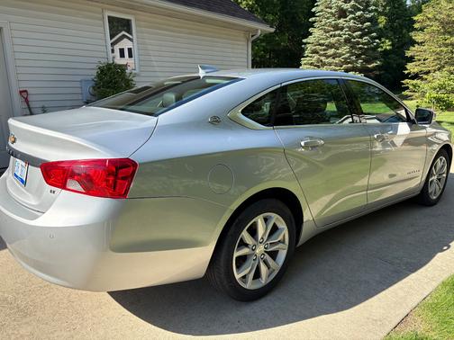 Silver 2016 Chevrolet Impala LT
