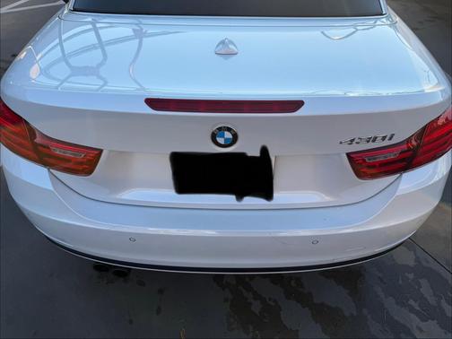 White 2017 BMW 430 i