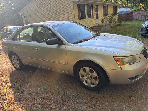 Silver 2008 Hyundai SONATA GLS