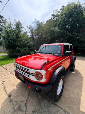 Red 2024 Ford Bronco Heritage Edition