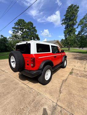 Red 2024 Ford Bronco Heritage Edition