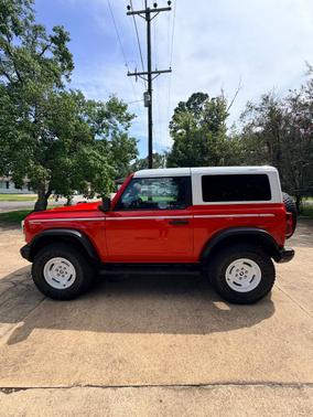 Red 2024 Ford Bronco Heritage Edition
