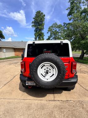 Red 2024 Ford Bronco Heritage Edition