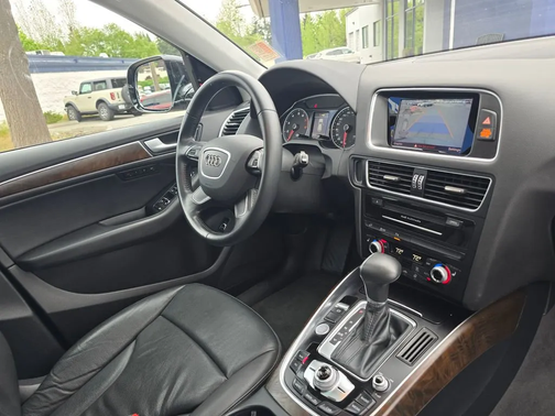 Black 2015 Audi Q5 3.0T Premium Plus