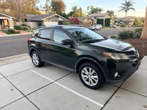 Green 2013 Toyota RAV4 Limited