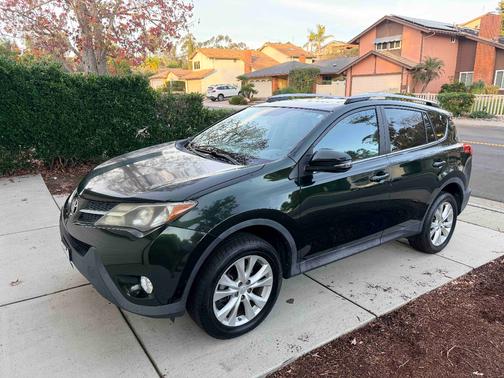 Green 2013 Toyota RAV4 Limited