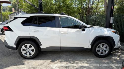White 2019 Toyota RAV4 LE