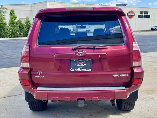 Red 2005 Toyota 4Runner SR5