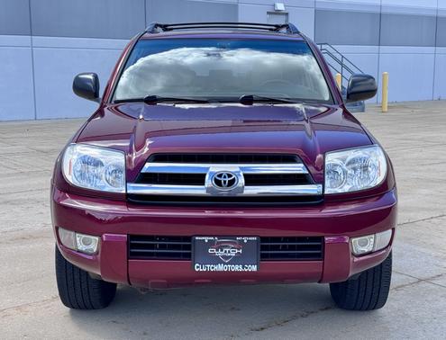 Red 2005 Toyota 4Runner SR5