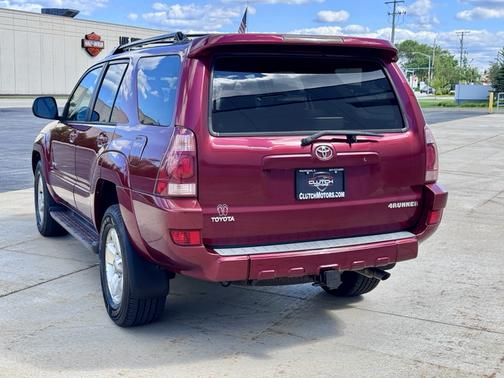 Red 2005 Toyota 4Runner SR5
