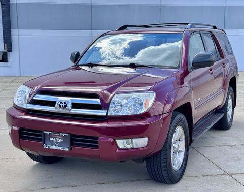 Red 2005 Toyota 4Runner SR5