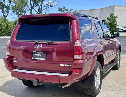 Red 2005 Toyota 4Runner SR5