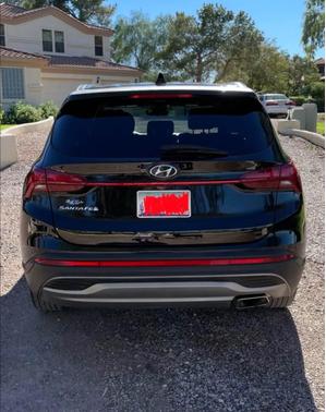 Black 2021 Hyundai SANTA FE SE
