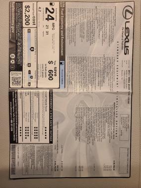 2013 Lexus ES 350 Base