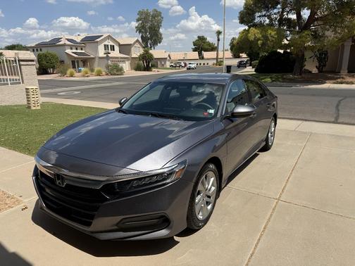 Gray 2020 Honda Accord LX 1.5T