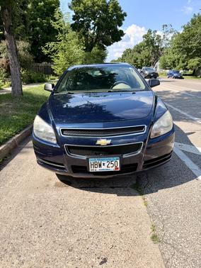 Blue 2010 Chevrolet Malibu LS