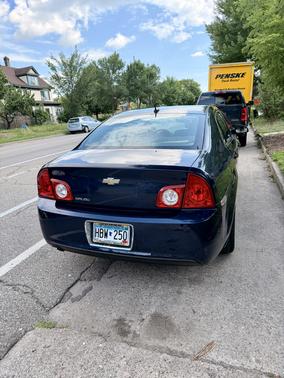 Blue 2010 Chevrolet Malibu LS