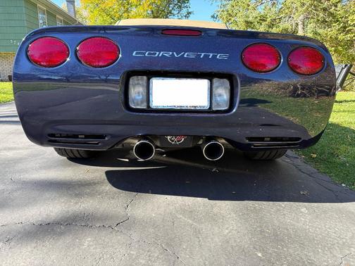 Blue 2001 Chevrolet Corvette Base