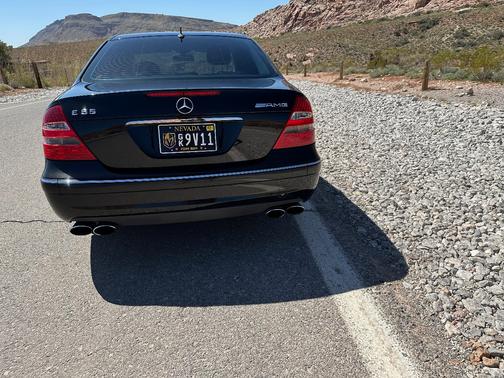 Black 2006 Mercedes-Benz E-Class E55 AMG