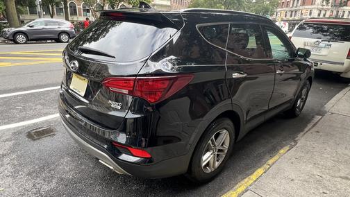 Black 2018 Hyundai Santa Fe Sport 2.4L