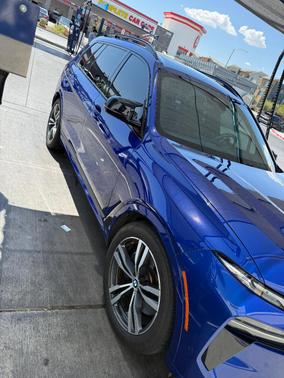 Blue 2024 BMW X7 M60i