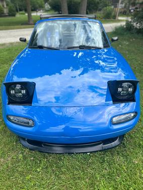 Blue 1992 Mazda MX-5 Miata Base