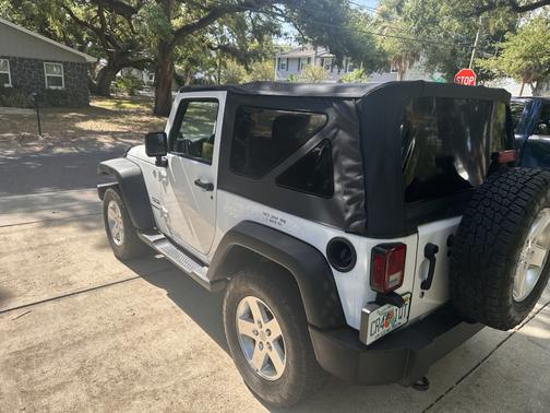 White 2013 Jeep Wrangler Sport