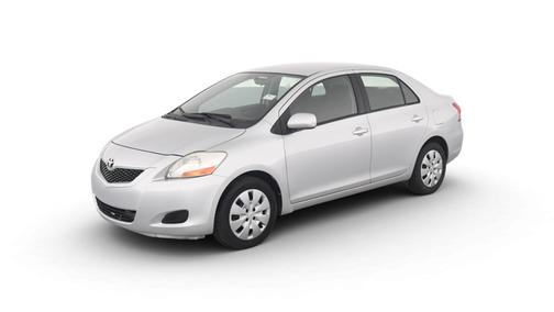 Silver 2010 Toyota Yaris Base