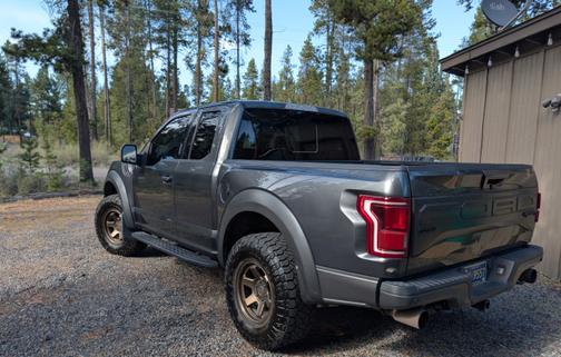 Gray 2018 Ford F-150 Raptor