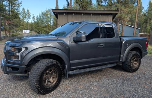Gray 2018 Ford F-150 Raptor