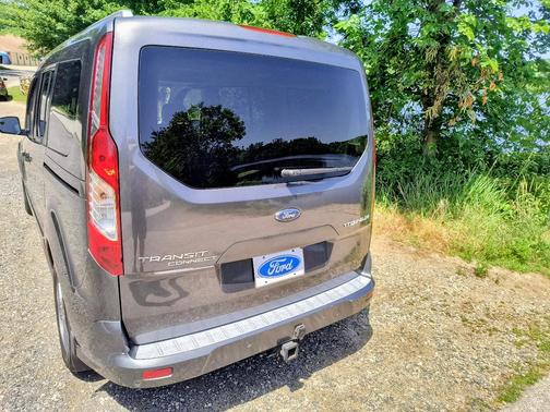 Gray 2022 Ford Transit Connect Titanium w/Rear Liftgate